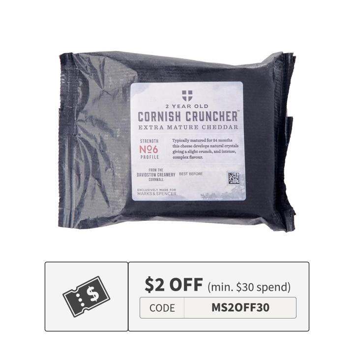 Marks Spencer Cornish Cruncher Extra Mature Cheddar Lazada Singapore