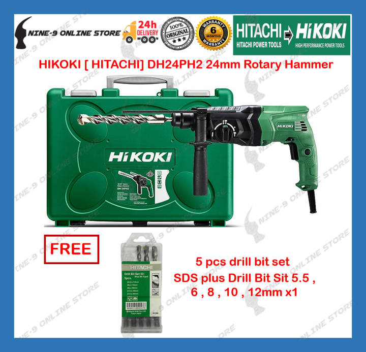 Hikoki Hitachi Dh Ph Mm Rotary Hammer Lazada