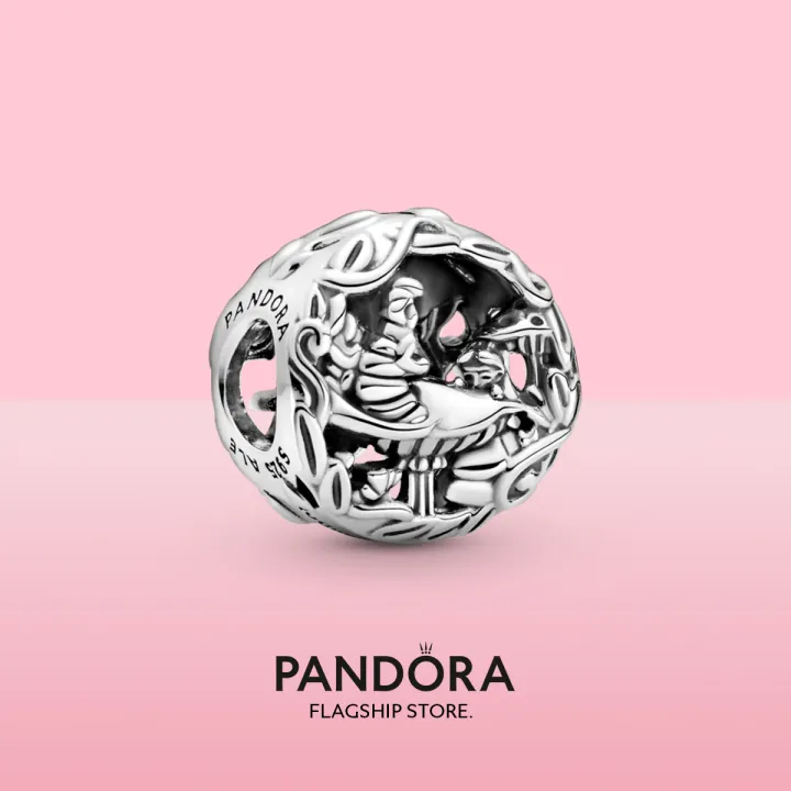 Pandoras Original X Disneys Alice In Wonderland Sterling Silver