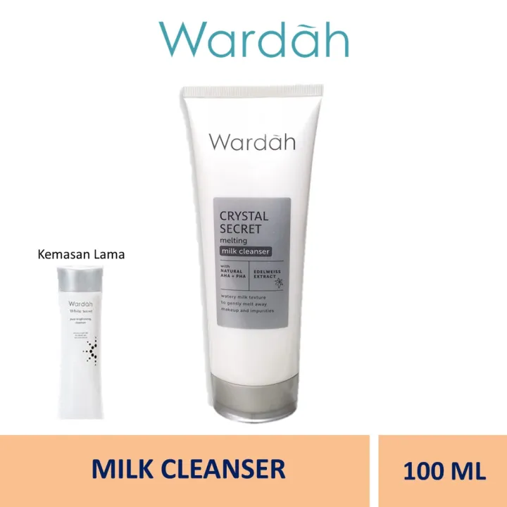 Wardah Crystal Secret Melting Milk Cleanser Ml Lazada Indonesia