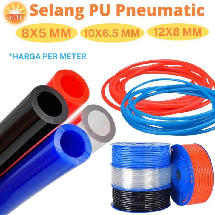 Hose Pu Selang Pu Polyurethane Ukuran Od Mm X Mm Harga Per Meter