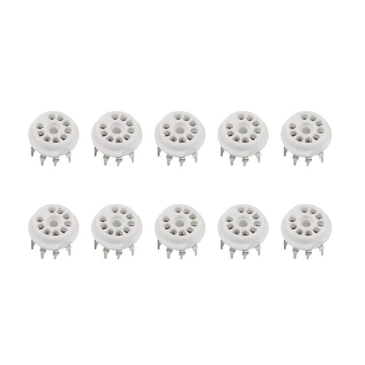 Pcs Pcb Pin Ceramic B A Vacuum Tube Socket Audio Hifi Diy Amps For