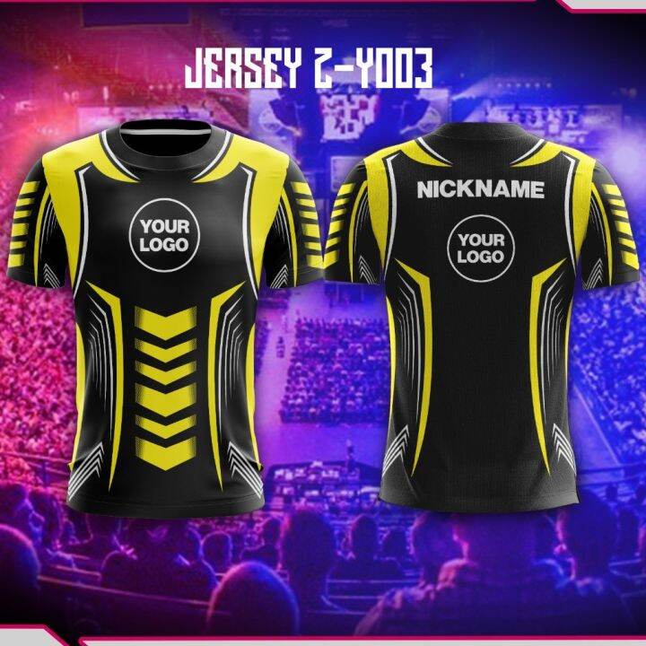 Jersey Kaos Baju Gaming ESPORT SQUAD TEAM FREE FIRE MOBILE LEGEND