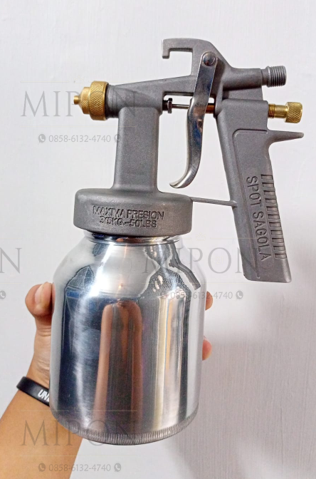 Spray Gun Sagolaa 472 Alat Semprot Cat Tabung Bawah Lazada Indonesia