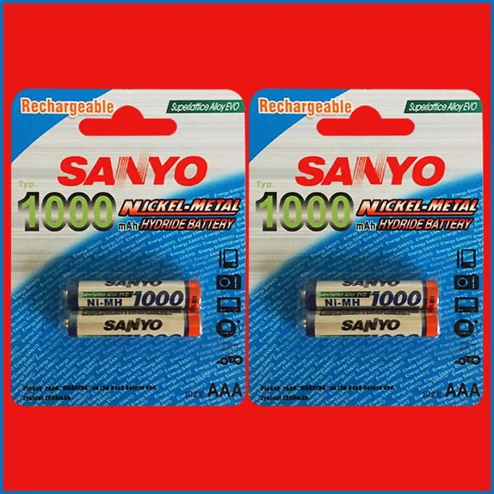 Sanyo Aaa Mah V Nimh Rechargeable Battery