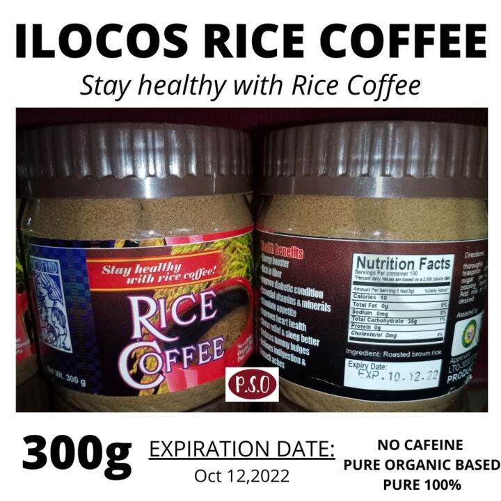 Ilocos Rice Coffee Ilocos Corn Coffee Soybean Coffee 3in1 Rice Coffee