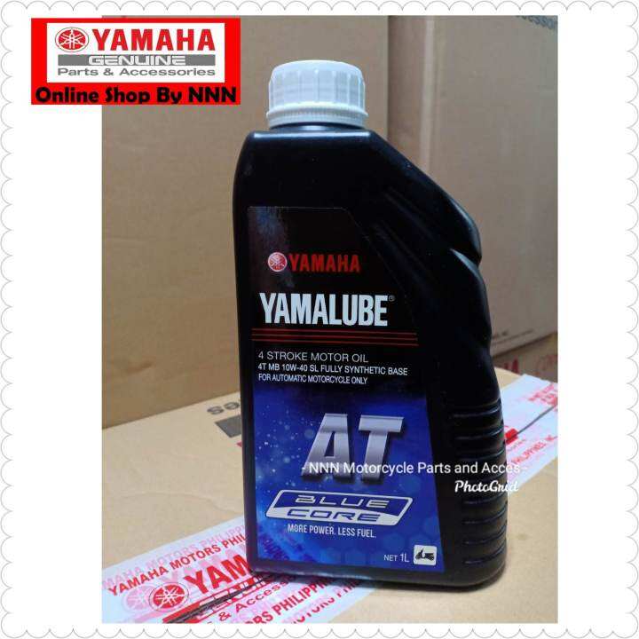 BLUE CORE YAMALUBE MOTORCYCLE OIL 1 LITER 40 MB 10W 40 SL FULLY