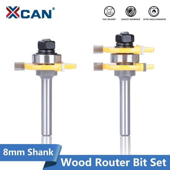 Xcan Wood Router Bit Mm Shank Mm Diameter Tongue Groove Joint