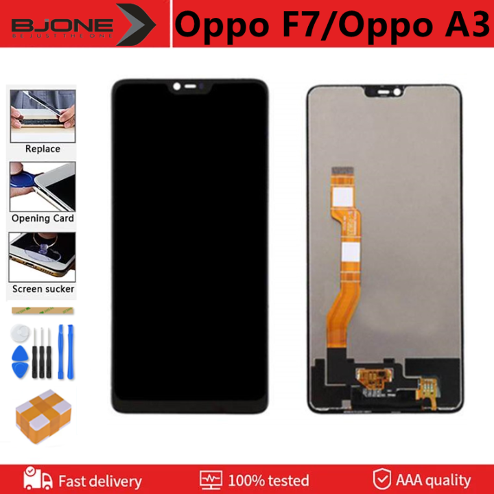 Original LCD For Oppo F7 Oppo A3 CPH1819 CPH1821 LCD Display Digitizer