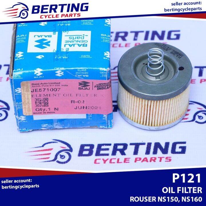 Zapcdmkq Rouser Ns Ns Oil Filter Genuine Je Lazada Ph