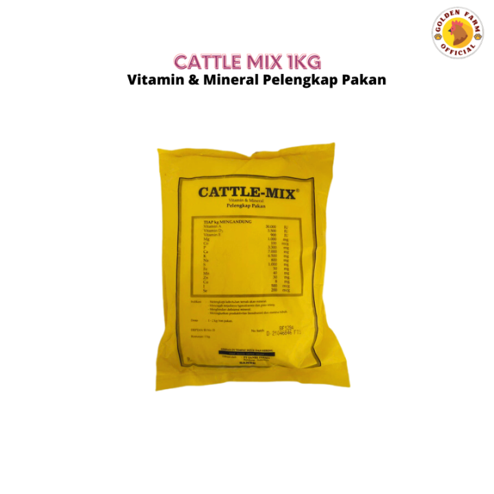 Cattle Mix 1kg Premix Mineral Multivitamin Lengkap Untuk Ternak