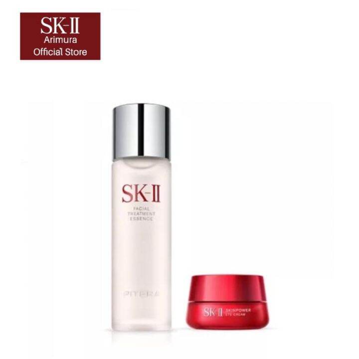 Sk Ii Facial Treatment Essence Ml Skinpower Eye Cream Ml Set