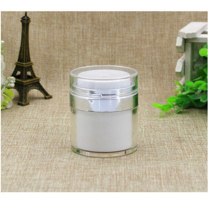 Press Cream Cans Sample Container Bottle Travel Cream Jar Pump Airless