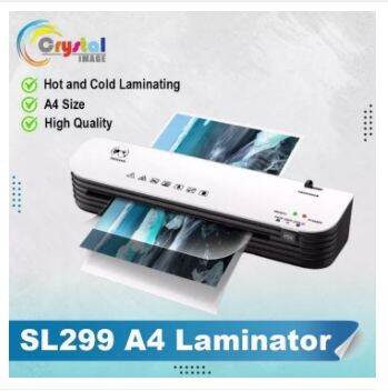 OFFICOM A4 Laminator SL299 Hot And Cold Laminating Machine With Lam