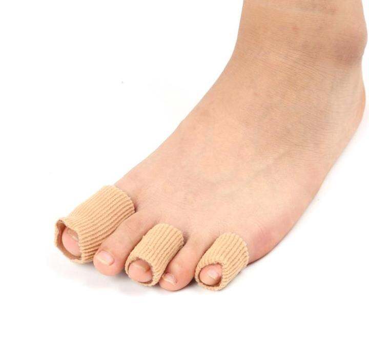 Fabric Gel Tube Cushion Corns And Calluses Toe Protector Hallux Valgus