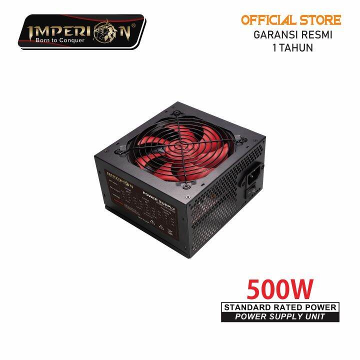 Power Supply PSU Gaming Imperion B500 500W Lazada Indonesia