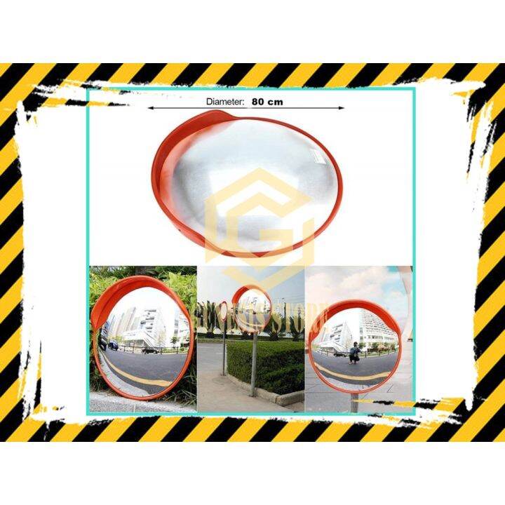 Kaca Cembung Cermin Cembung Jalan Tikungan Safety Outdoor Convex Mirror