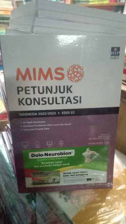 Buku Mims Petunjuk Konsultasi Indonesia Edisi Lazada