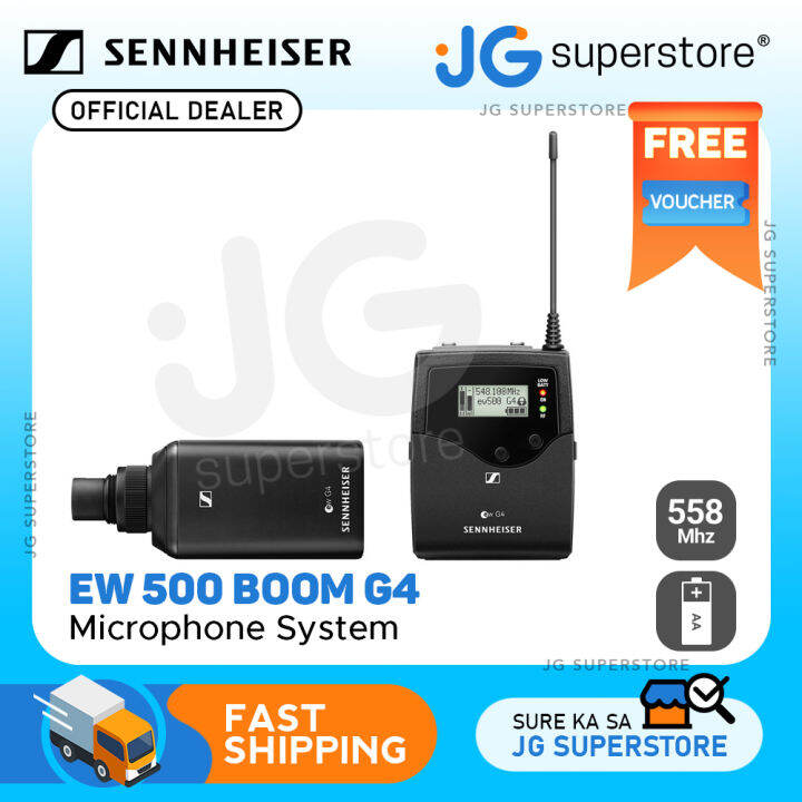 Sennheiser EW 500 BOOM G4 Wireless Plug On Microphone System Camera