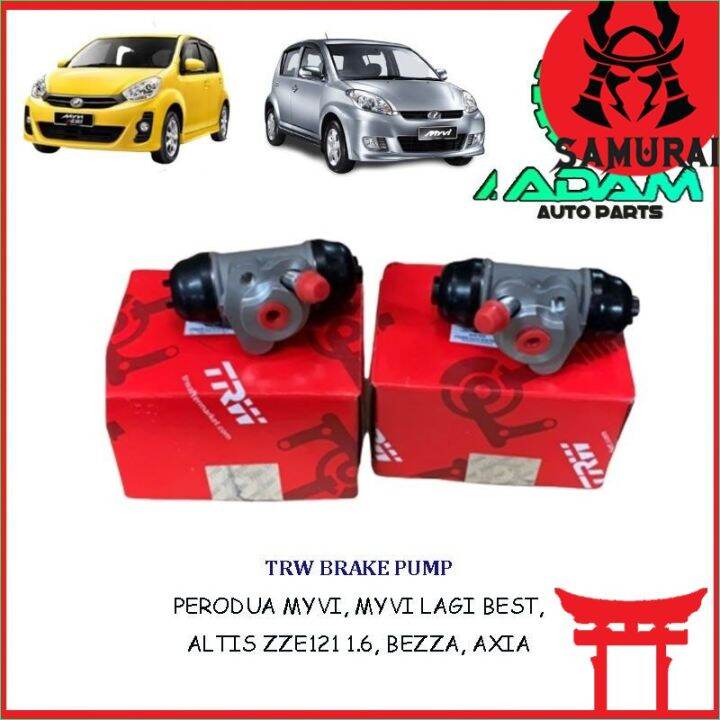 TRW BRAKE PUMP For PERODUA MYVI MYVI LAGI BEST ALTIS ZZE121 1 6