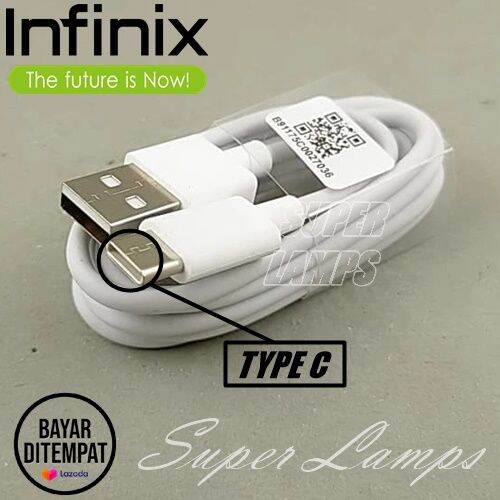 Kabel Data INFINIX Type C 2 Ampere Original Fast Charging Lazada