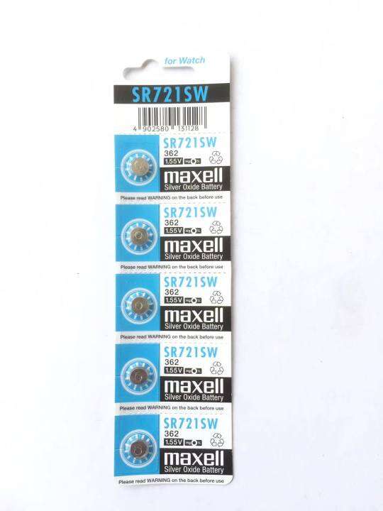 Maxell Sr Sw Silver Oxide V Battery Lazada Ph