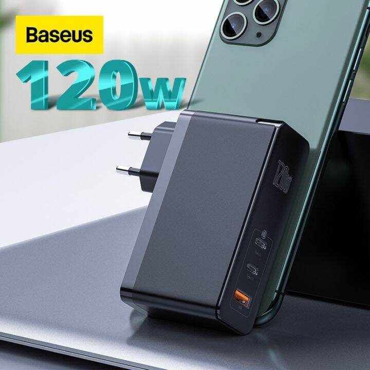 Baseus Gan Charger W Usb C Pd Fast Charger Qc Qc Quick Charge