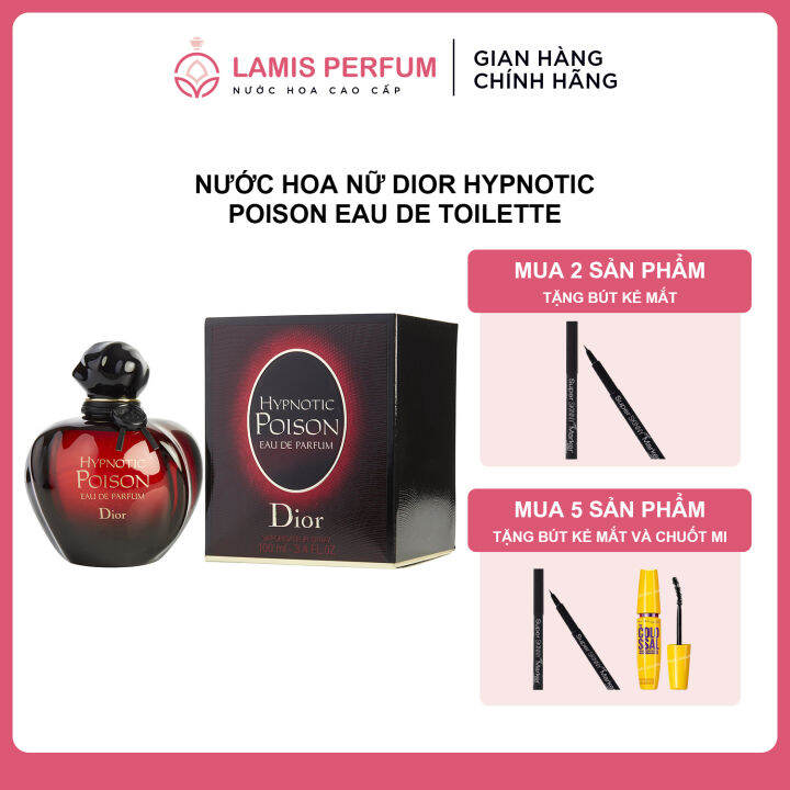 Nước hoa nữ Dior Hypnotic Poison Eau De Toilette hương vị trái cấm