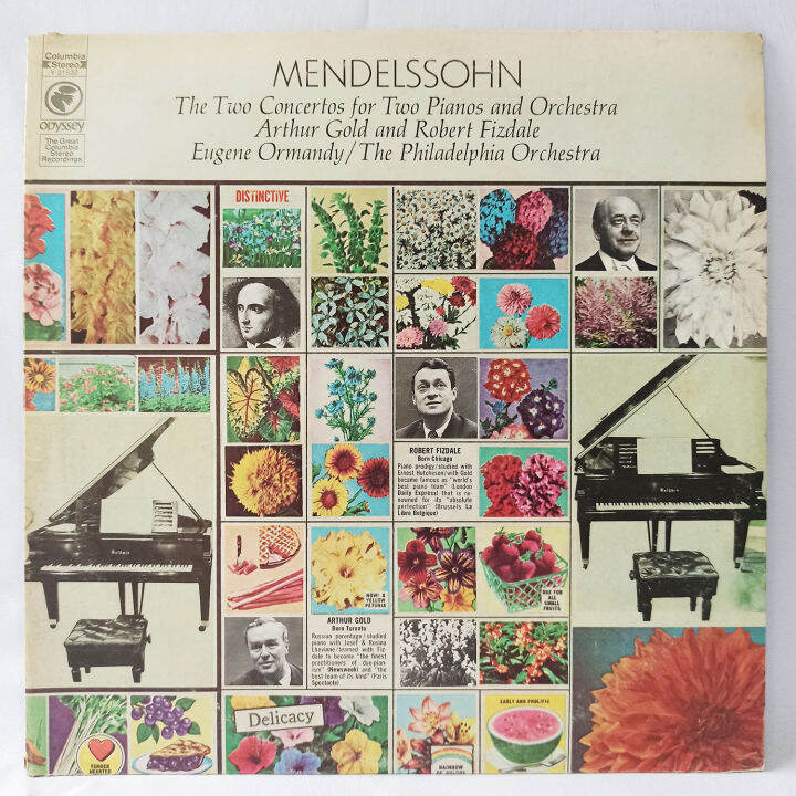 Mendelssohn Eugene Ormandy The Two Concertos For Two Pianos And