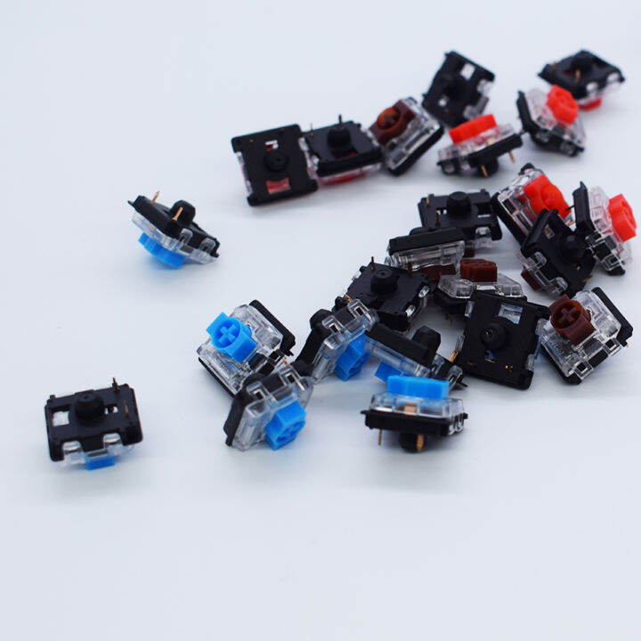 Gateron Low Profile Switch For Mechanical Keyboard KS 27 Red Blue Brown