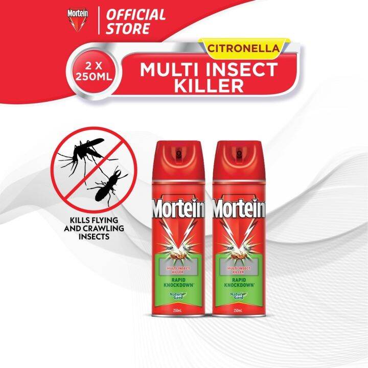 Mortein Naturgard Multi Insect Killer Spray With Citronella Oil Ml