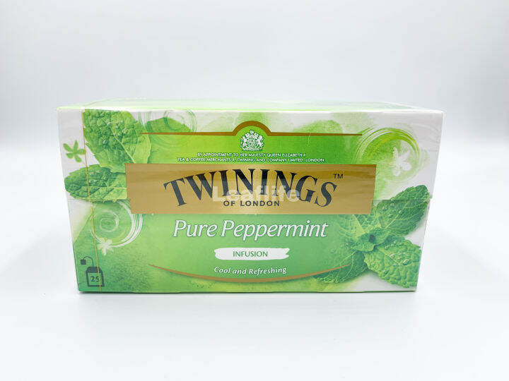 Twinings Of London Pure Peppermint 25 Tea Bags Lazada PH