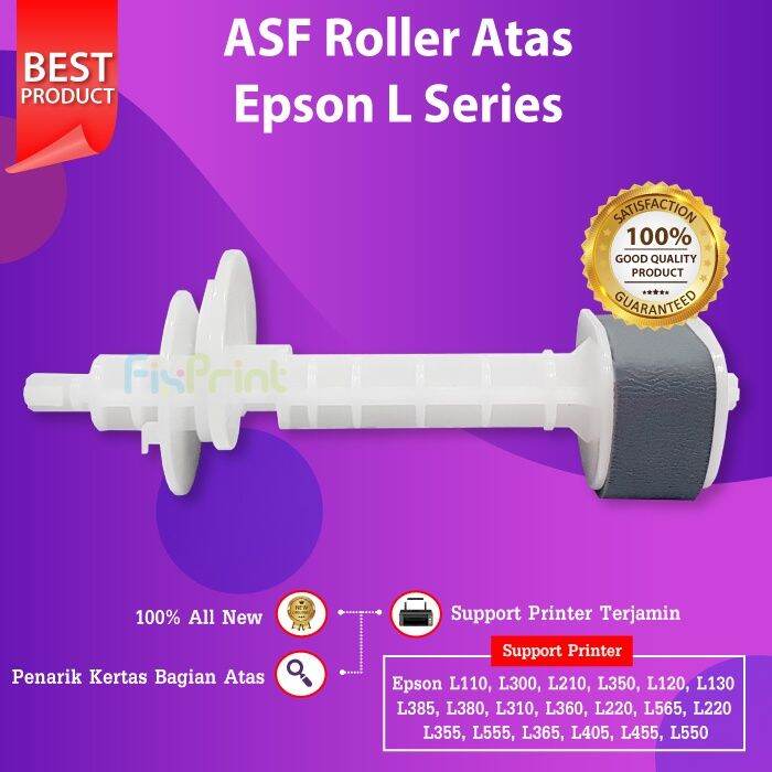 ASF Atas Shaft Roller Bawah Epson L120 L121 L110 L360 Printer L565 L355