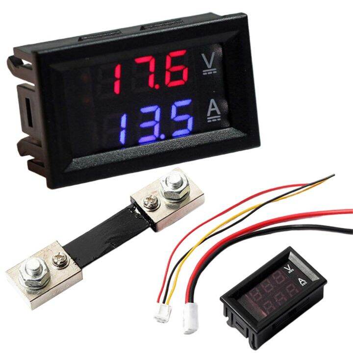 Digital Voltmeter Ammeter Dc V A A A Dual Display Voltage