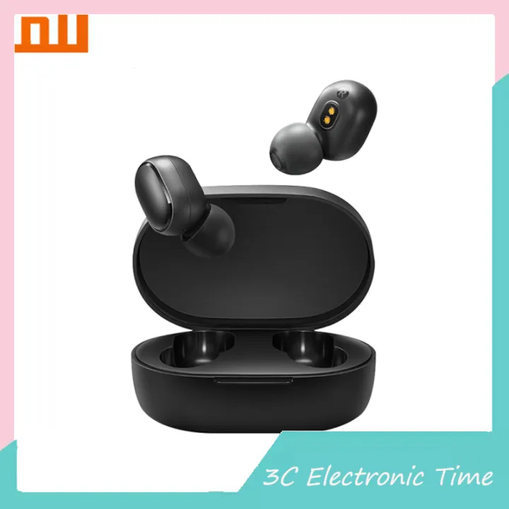 Xiaomi Redmi Airdots TWS Bluetooth Earphone Stereo Bass BT 5 0 Wireless