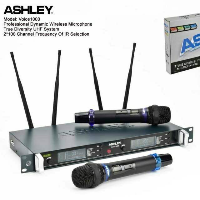 Mic Wireless Ashley Voice Original Garansi Resmi Ashley Lazada