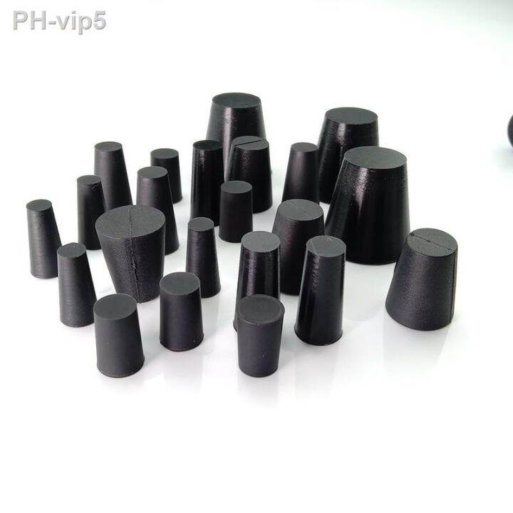 Black Stoppers Sealing End Cover Caps High Temp Bungs Conical