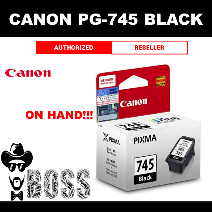 Canon PG 745 Black Original Ink Cartridge Lazada PH