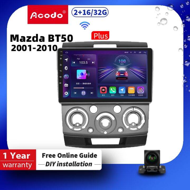 Acodo Android 12 9inch Car Stereo For Mazda BT50 2001 2010 Car Stereo 2