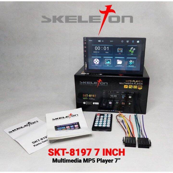 Headunit Doubledin Mp Skeleton Skt Inch Inch Autolink