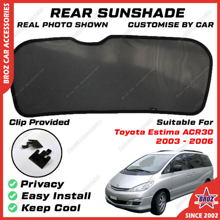 Custom Fit Rear Windscreen Car Sunshade Sunshades For Toyota Harrier