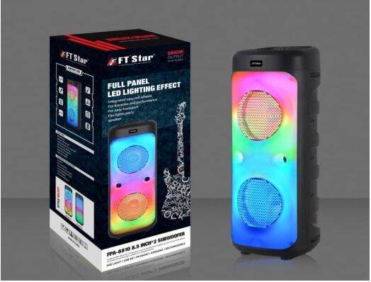 Megapro Ft Star Fpa Inch X Big Karaoke Trolley Party Bluetooth