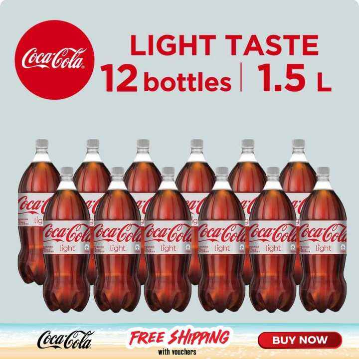 Coca Cola Light Taste 1 5L Pack Of 12 Lazada PH