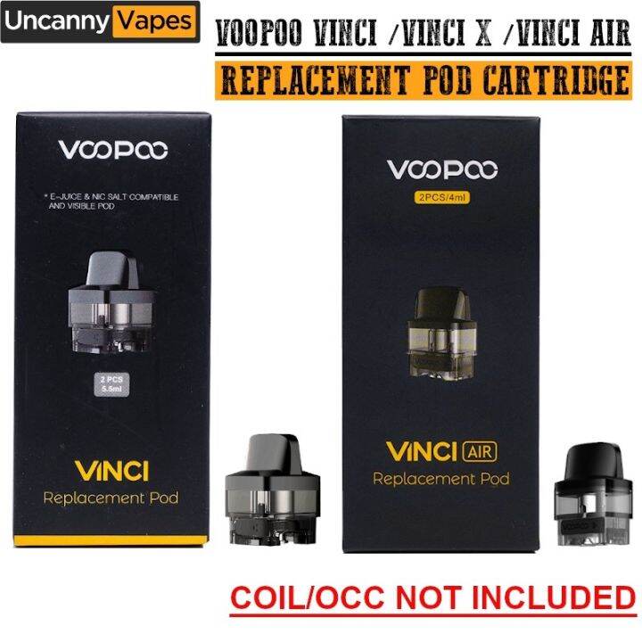 Vape Authentic Voopoo Vinci X Air Replacement Empty Pod Cartridge