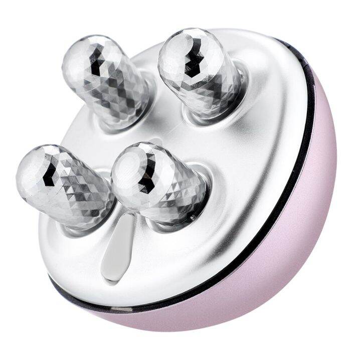 EMS Rechargeable Roller Face Lift Massager Micro Current Tighten Face