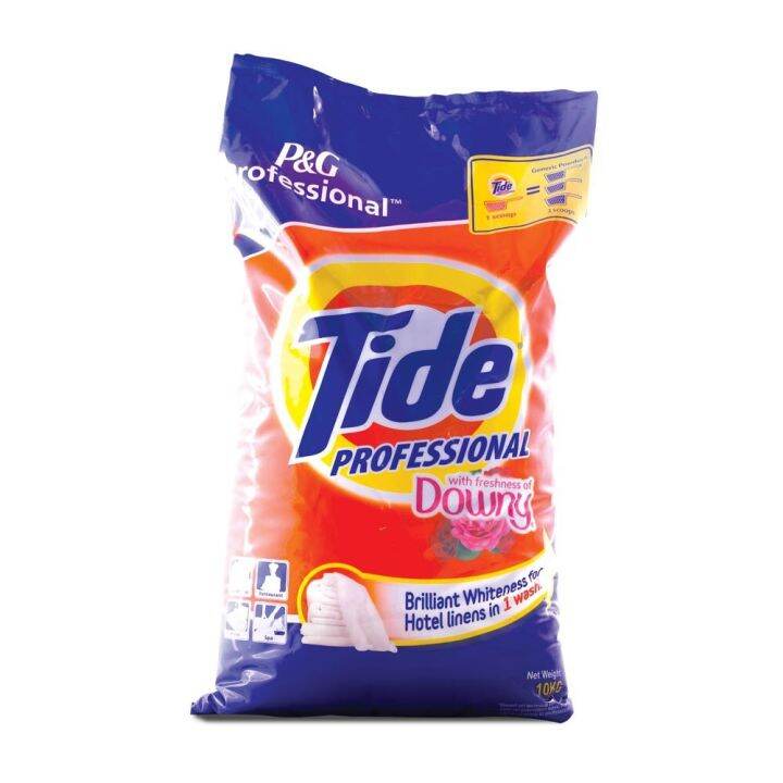 Tide Powder Detergent Professional With Downy 10kg Lazada PH