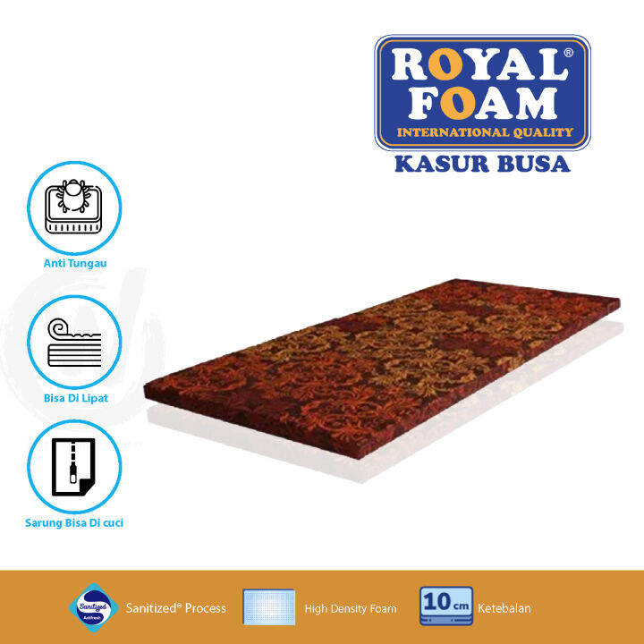 Kasur Busa Lipat Royal Foam T 10 Cm Lazada Indonesia