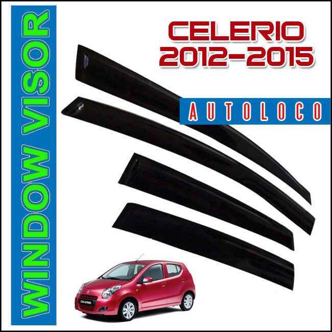 Rain Guard Window Door Visor For Suzuki Celerio Model