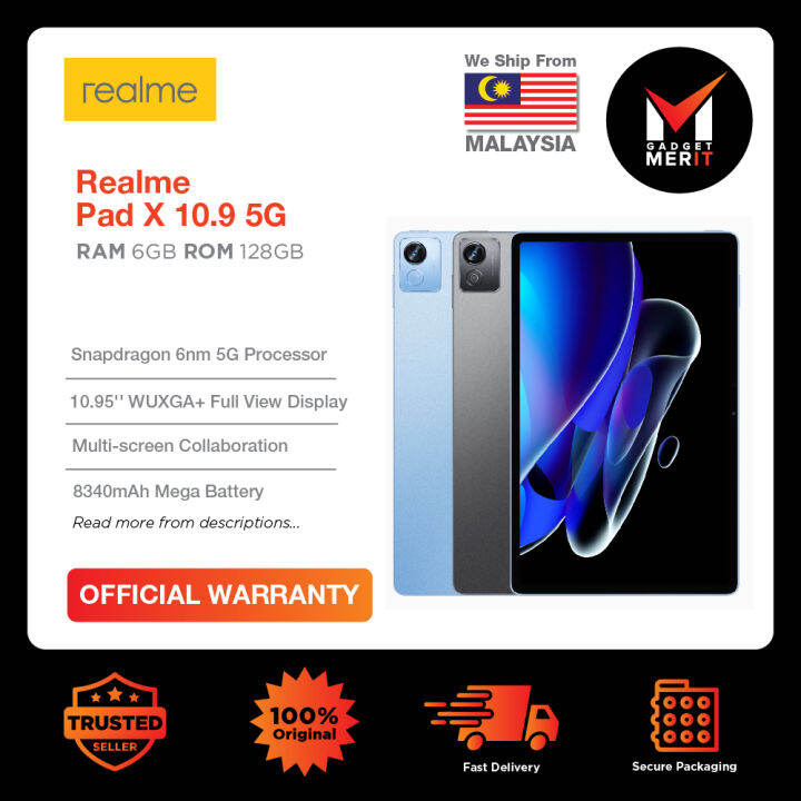 Realme Pad X G Tablet Gb Ram Gb Rom Qualcomm Snapdragon