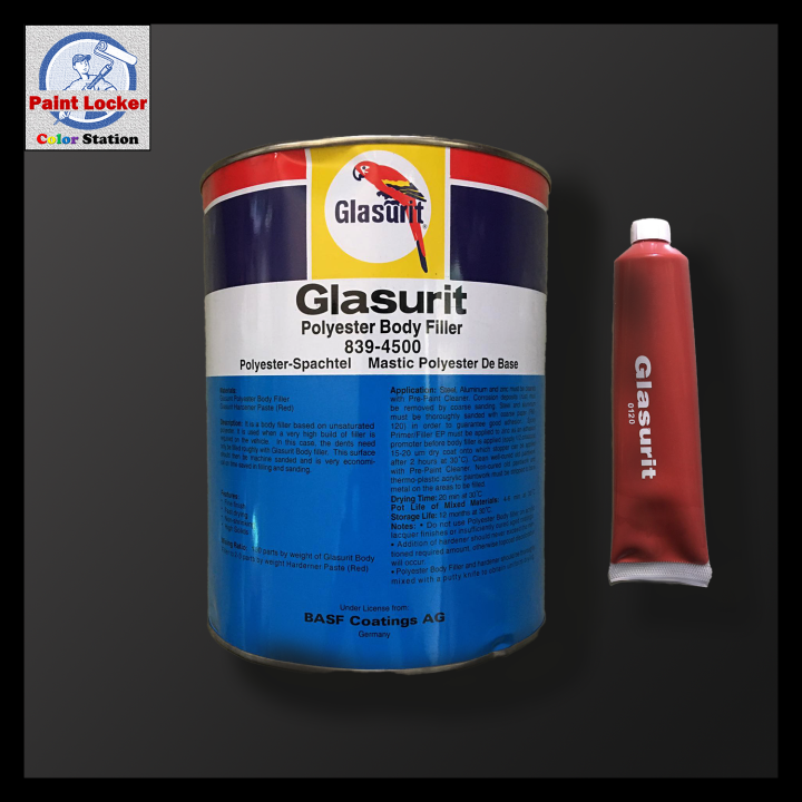 Glasurit Polyester Body Filler With Hardener Liters Lazada Ph